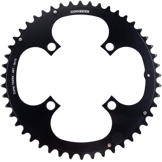 Contec kettingblad c.drive ct chain ring c.drive 48t 104mm black