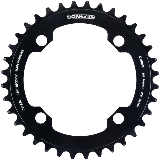 Contec kettingblad c.drive b ct chainring c.drive b 104mm 36 z. bosch 11-sp.