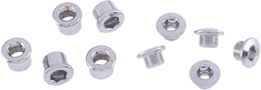 Contec kettenblattschraube c.nut ct chain ring screw c-nut for 2sp cranks 5pcs.