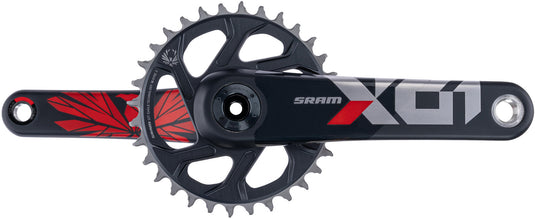 Sram crankstel x01 eagle crankset x01 eagle 32t boost 165mm oxy red