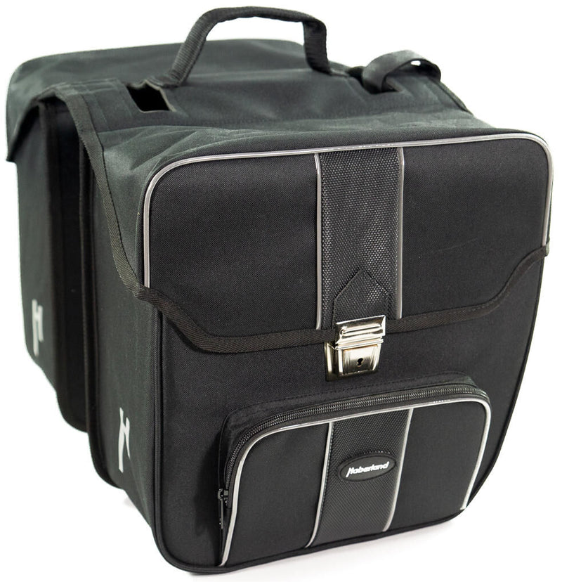 Load image into Gallery viewer, Haberland dubbele tas safe double bag safe black
