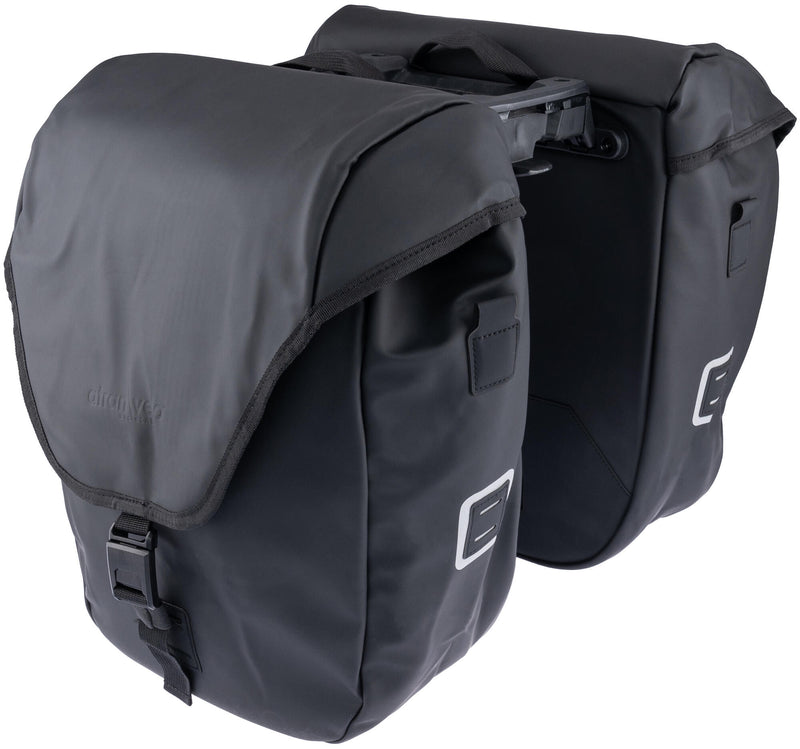 Load image into Gallery viewer, Atranvelo dubbele tas commuter side set . atran twin bags commu ter side set black
