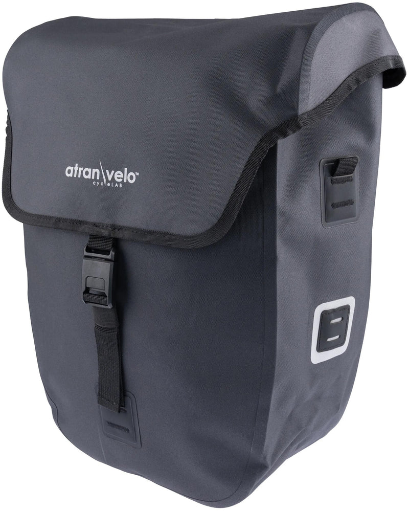 Load image into Gallery viewer, Atranvelo einzeltasche commuter side single bag at.velo commuter side black

