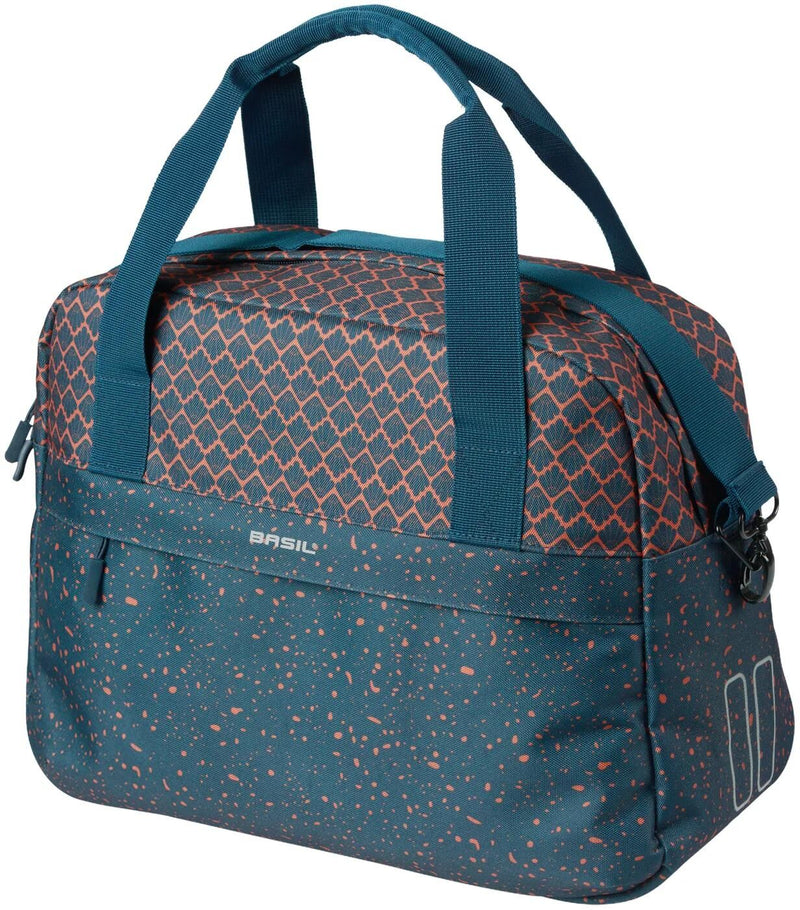 Load image into Gallery viewer, Basil fietsschoudertas flair hook-on systeem navyblauw 18l
