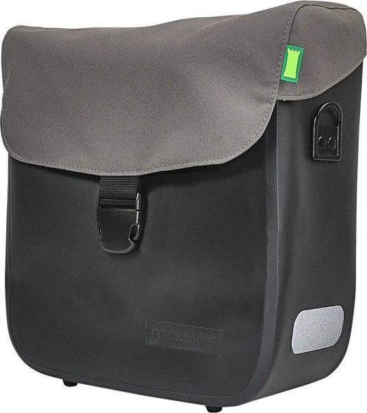 Racktime einzeltasche tommy single bag tommy onyx black basalt grey