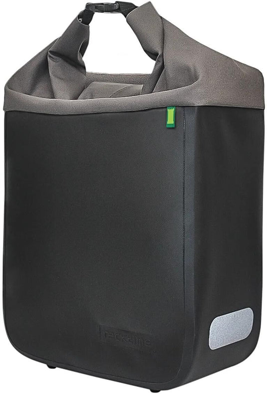 Racktime einzeltasche donna single bag donna onyx black basalt grey