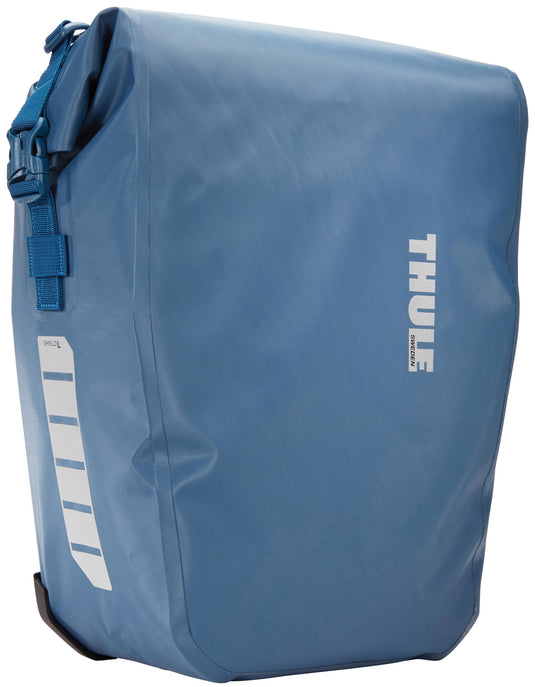 Thule pack'n pedal tas shield pannier large bag shield panni er 25l blue