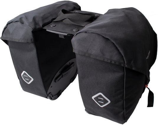 Atranvelo dubbele tas zap met avs adapter 25l zwart