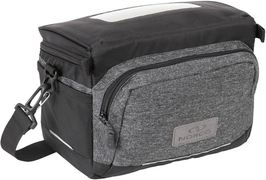 Norco stuurtas durley handlebar bag durley grey black