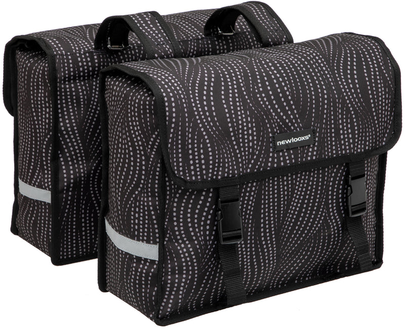 Load image into Gallery viewer, Newlooxs Tas New Fiori Double Dubbel | Alma | Black
