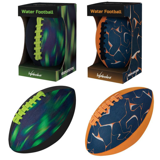 Waboba neopreen american football, waterfootball, oranje blauw