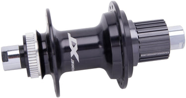 Shimano achternaaf 142 mm steekas ø 12 mm disc (centerlock) 32gts fh-m8110 deore xt micro spline zwart mtb - tour