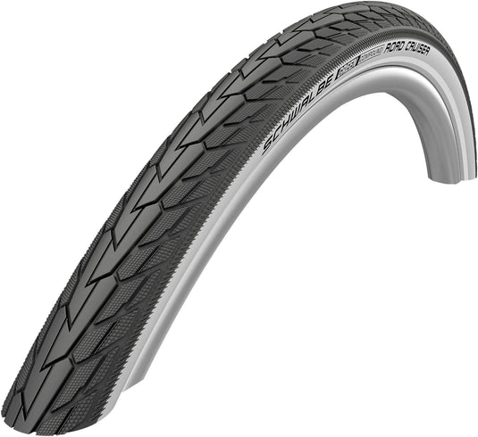 Schwalbe road cruiser - wired - green compound - k-guard - 27.5x1.40 - whitewall