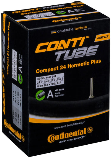 Continental binnenband compact wide hermetic plus conti tubes compact 24 55 62-507 d40 wid her
