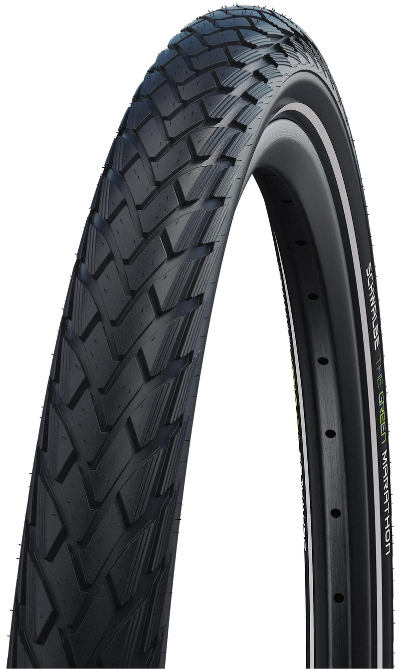Load image into Gallery viewer, Schwalbe reifen green marathon performance line tire green mara. perf.line 50-622
