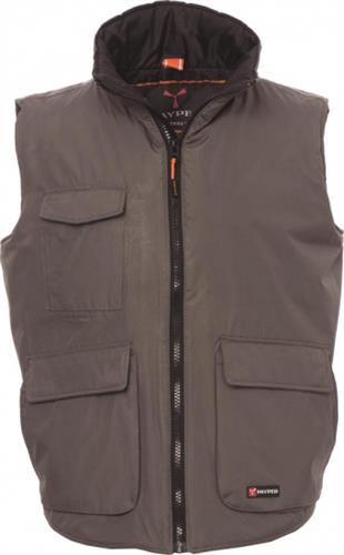 Wanted bodywarmer smoke black xxl