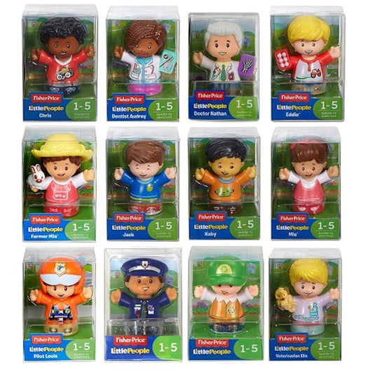 Fisher price little people figuur verschillende uitvoeringen