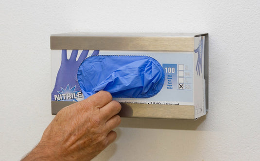 Producten wandhouder voor wegwerphandschoenen