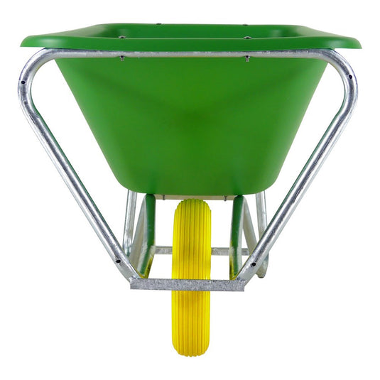 Fort producten kruiwagen f s 165l groen hdpe bak plusnooitmeerlek