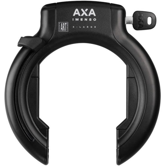 Axa ringslot imenso x large met vaste sleutel - zwart (werkplaatsverpakking)