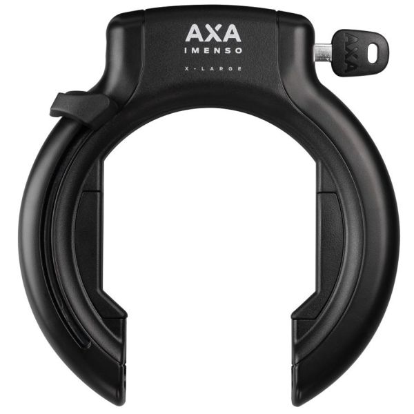 Load image into Gallery viewer, Axa ringslot imenso x large retractable - zwart
