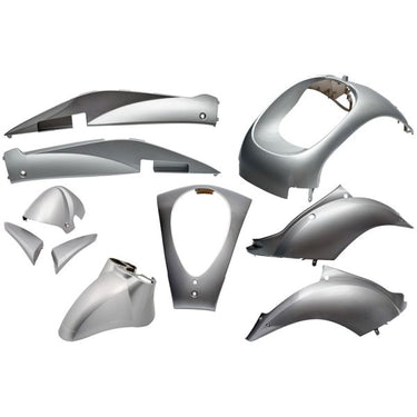 Edge plaatset 10-delig voor sym mio - zilver metallic