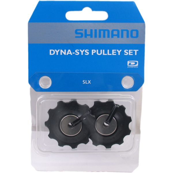 Afbeelding laden in galerijviewer, Shimano derailleurwieltjes (2) 10 11v RD-M663 Y5XE98030
