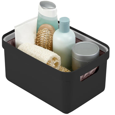Sunware sigma home opbergbox 5l antraciet 25,2 x 17,5 x 12,2 cm