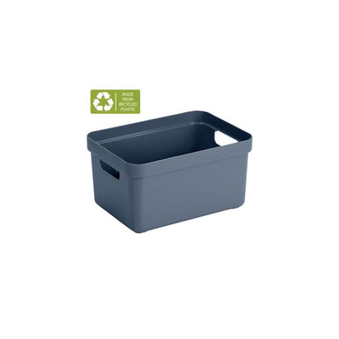 Sunware sigma home opbergbox 5l donker blauwgrijs 25,2 x 17,5 x 12,2 cm