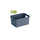 Sunware - sigma home opbergbox 5l donkerblauw - 25,2 x 17,5 x 12,2 cm