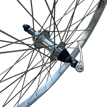 Rodi achterwiel 26 - 559x21 parallex new alu. zilver fm31 qr freewheel sp.14 rvs