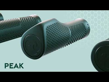 Herrmans handvatset nucore town wave 90 130mm bruin