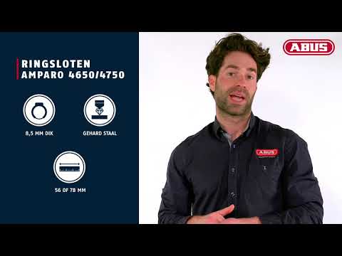 Abus Amparo 2.0 Fiets Ringslot - ART2 - Zwart