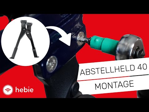 Hebie abstellheld 40 black