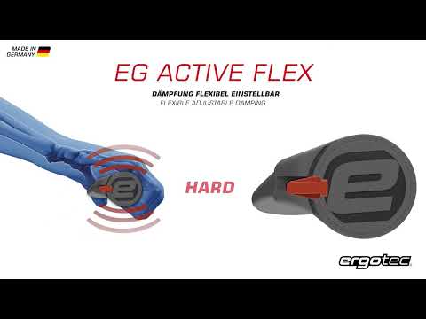 Ergotec handvatset active flex 135 92mm zwart