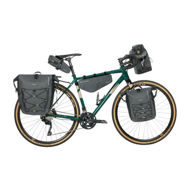 Basil Navigator Storm zadeltas - compacte fietstas - unisex - fiets - zwart