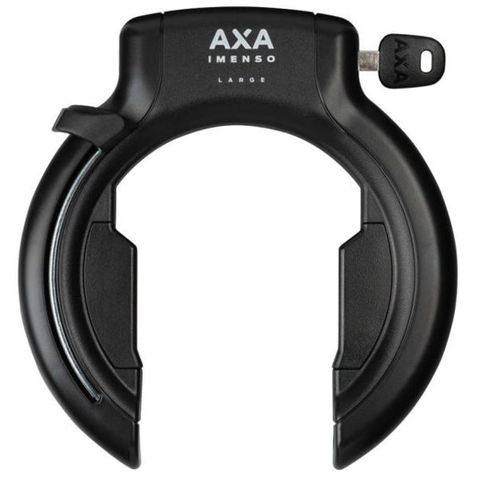 Axa ringslot imenso large retractable - zwart