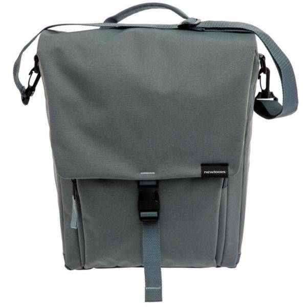 Load image into Gallery viewer, Burgers - new looxs tas new looxs tulum enkel grijs groen | 16l
