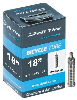 Deli tire inner tube dv4 18 inch 45 mm 18x1.75 /2.125 40/57-355 dv