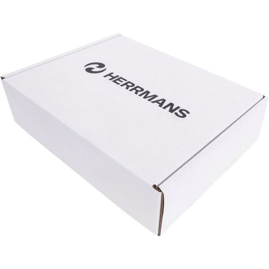 Herrmans handvatset ergo 84b 120mm tpe zwart (15pr)