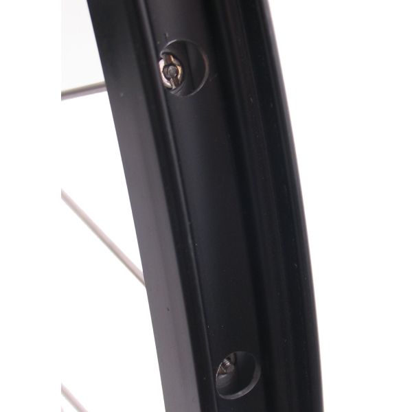 Load image into Gallery viewer, Shimano voorwiel 28 29 622x19c ryde andra 30 velg met fh-m525 naaf voor 6 bouts remschijf - zwart
