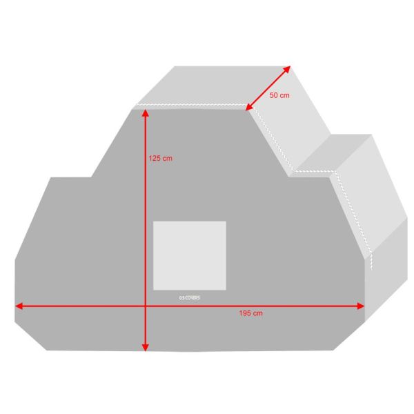 Load image into Gallery viewer, Ds covers fietsdragerhoes eagle ii - geschikt voor 2 fietsen - zwart
