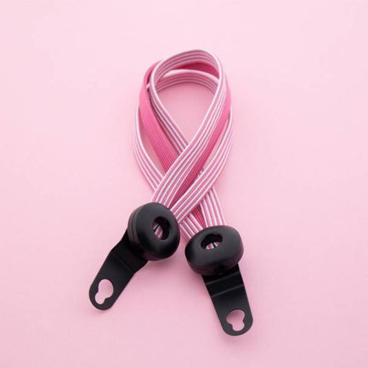Widek b.v. widek snelbinder explorer 20 zwarte beugels roze wit