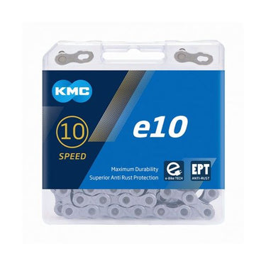 KMC Ketting 10 speed e10 EPT 136 schakels zilver