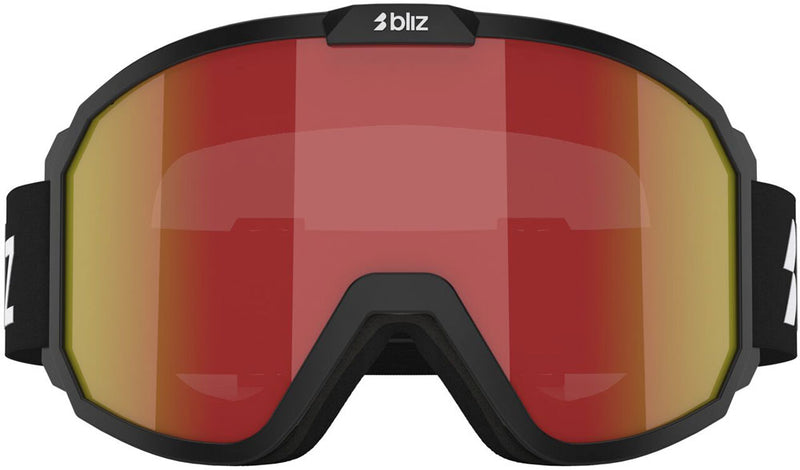 Load image into Gallery viewer, Bliz rave brown w red multi - ski goggle
