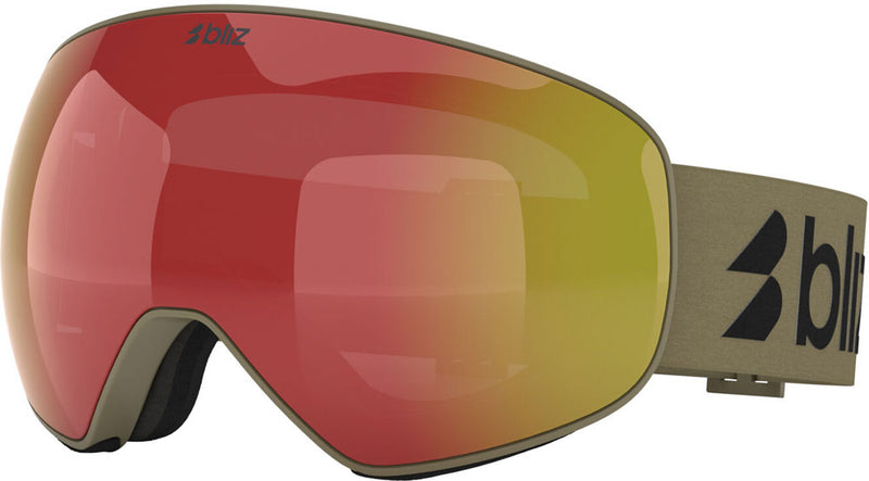 Load image into Gallery viewer, Bliz floz brown w red multi - ski goggle
