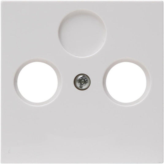 Enzo kopp hk07 wit afdekraam voor coax 4622040