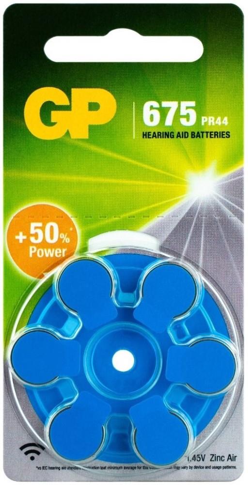 Gp batteries gp gehoor batterij za675 blister(6) - 3221916