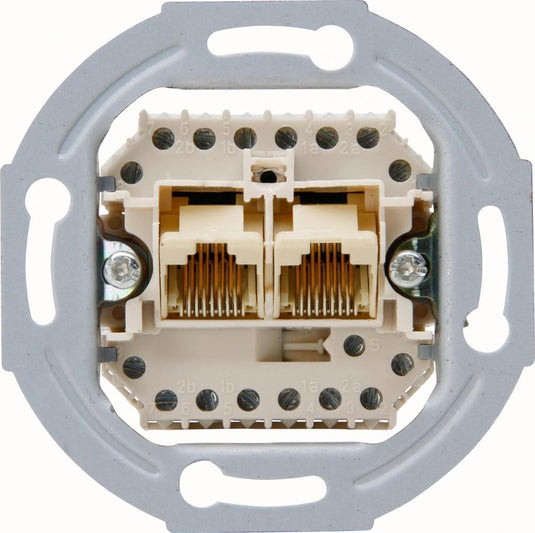 Kopp inbouw unit utp cat5 rj45 2-voudig - 4620311