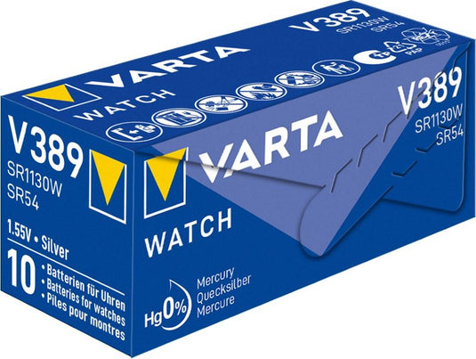 Varta 389 sr58 10 stuks in een doosje